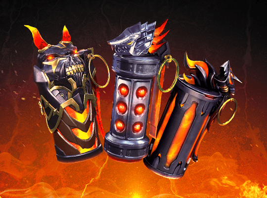 Molten Beasts Grenade Package